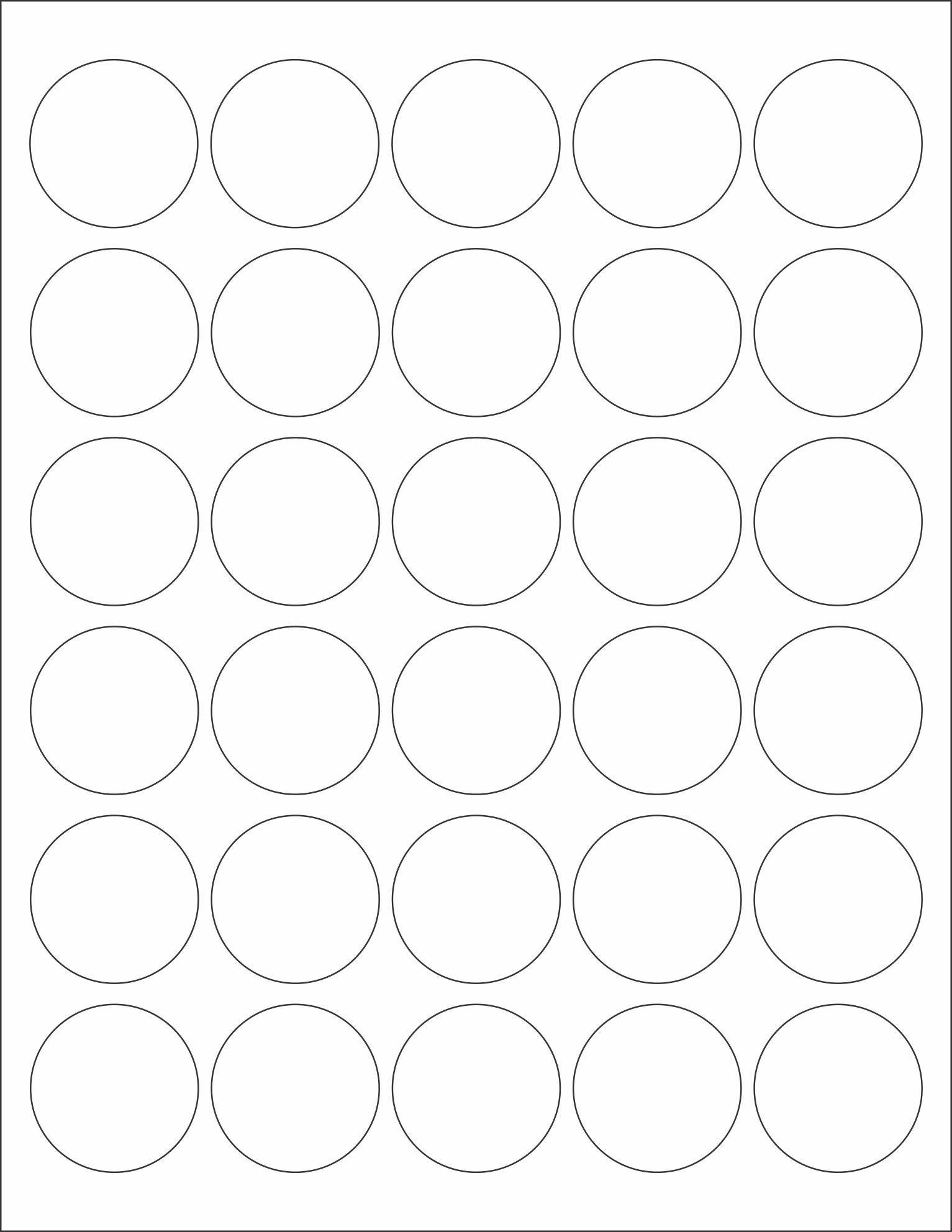 Contact Us In Template For Circle Labels